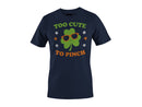 Too Cute to Pinch Fun St. Patricks Day Shamrock Design Men's T-shirt
