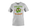Too Cute to Pinch Fun St. Patricks Day Shamrock Design Men's T-shirt