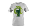 Shamrock and Pint Classic St. Patricks Day Beer Design Men's T-shirt