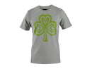 Heart-Shaped Shamrock St. Patricks Day Symbol of Luck Men's T-shirt