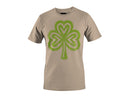 Heart-Shaped Shamrock St. Patricks Day Symbol of Luck Men's T-shirt