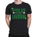 Kiss Me Im Pretending to Be Irish Funny St. Patricks Day Men's T-shirt