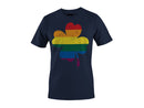 Rainbow Shamrock LGBTQ+ Pride and St. Patricks Day Blend Men's T-shirt