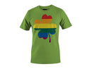 Rainbow Shamrock LGBTQ+ Pride and St. Patricks Day Blend Men's T-shirt