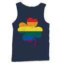 Rainbow Shamrock LGBTQ+ Pride and St. Patricks Day Blend Men's Tank Top