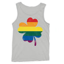 Rainbow Shamrock LGBTQ+ Pride and St. Patricks Day Blend Men's Tank Top