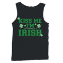 Kiss Me Im Pretending to Be Irish Funny St. Patricks Day Men's Tank Top