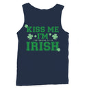 Kiss Me Im Pretending to Be Irish Funny St. Patricks Day Men's Tank Top