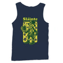 Slainte Skeleton Leprechaun St. Patricks Day Cheers Design Men's Tank Top