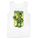 Slainte Skeleton Leprechaun St. Patricks Day Cheers Design Men's Tank Top