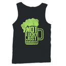Not Lucky Just Hungover Funny St. Patricks Day Beer Design Men's Tank Top