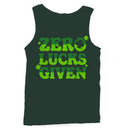 Zero Lucks Given Funny St. Patricks Day Shamrock Design Men's Tank Top