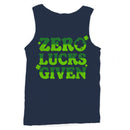 Zero Lucks Given Funny St. Patricks Day Shamrock Design Men's Tank Top