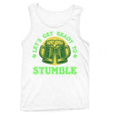 Lets Get Ready to Stumble Funny St. Patricks Day Beer Design Men's Tank Top
