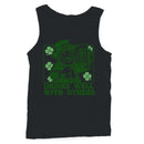 Drinks Well with Others Funny St. Patricks Day Leprechaun Men's Tank Top