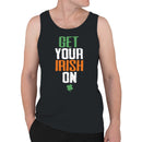 Get Your Irish On St. Patricks Day Celebration Design Men's Tank Top