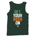 Get Your Irish On St. Patricks Day Celebration Design Men's Tank Top