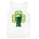 Shamrock and Pint Classic St. Patricks Day Beer Design Men's Tank Top