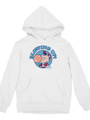 Officially Licensed Dubble Bubble Blowing Up Youth's Hoodie