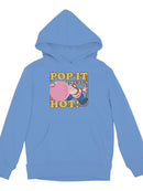 Officially Licensed Dubble Bubble Pop It Like It's Hot Gum Youth's Hoodie