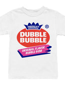 Officially Licensed Dubble Bubble Original Flavor Bubble Gum Logo Youth's T-shirt