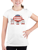 Officially Licensed Dubble Bubble Vintage Advertisement Youth's T-shirt