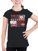 Officially Licensed Dubble Bubble Retro Gum Artwork Youth's T-shirt