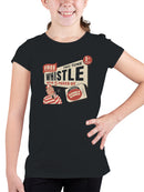 Officially Licensed Dubble Bubble Retro Whistle Ad Youth's T-shirt
