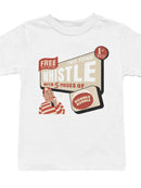 Officially Licensed Dubble Bubble Retro Whistle Ad Youth's T-shirt