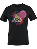 Officially Licensed Dubble Bubble What's Poppin' Vintage Gum Cartoon Women's T-shirt