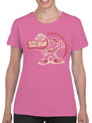 Officially Licensed Dubble Bubble Vintage Gum Advertisement Women's T-shirt