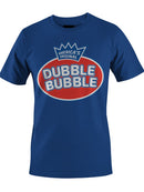 Officially Licensed Dubble Bubble Logo Men's T-shirt