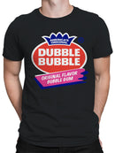 Officially Licensed Dubble Bubble Original Flavor Gum Logo Men's T-shirt