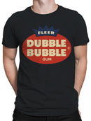 Officially Licensed Dubble Bubble Classic Gum Logo Men's T-shirt