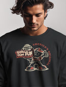 Officially Licensed Dubble Bubble Vintage Advertisement Men's Sweatshirt