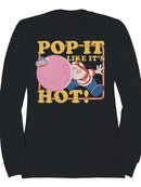 Officially Licensed Dubble Bubble Pop It Like It's Hot Gum Men's Sweatshirt