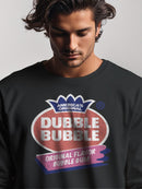 Officially Licensed Dubble Bubble Original Flavor Logo Men's Sweatshirt