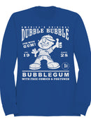 Officially Licensed Dubble Bubble Classic Advertisement Men's Sweatshirt