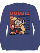 Officially Licensed Dubble Bubble Gum Vintage Poster Men's Sweatshirt