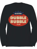 Officially Licensed Dubble Bubble Classic Gum Logo Men's Sweatshirt
