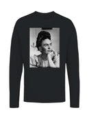 Frida Kahlo Reflective Portrait of a Woman with Braided Hair Women's Long Sleeve