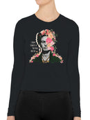 Frida Kahlo Blossoming Artistry Women's Long Sleeve