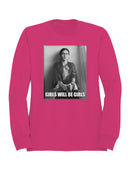 Frida Kahlo Empowered Elegance Women's Sweatshirt