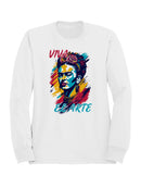 Frida Kahlo Vibrant Art Tribute Women's Sweatshirt