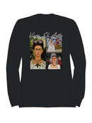 Frida Kahlo Viva El Arte: Celebrating Iconic Portraits Women's Sweatshirt