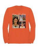Frida Kahlo Viva El Arte: Celebrating Iconic Portraits Women's Sweatshirt