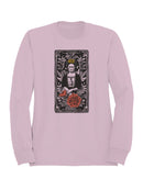 Frida Kahlo Artistic Tribute to a Brave Heart Women's Sweatshirt
