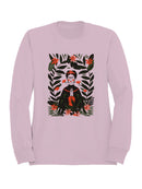 Frida Kahlo Tranquil Harmony in Nature Women's Sweatshirt