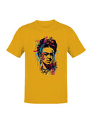 Frida Kahlo Vibrant Abstract Portrait Men's T-shirt