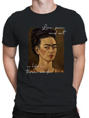 Frida Kahlo Expression of Inner Torment and Beauty Men's T-shirt